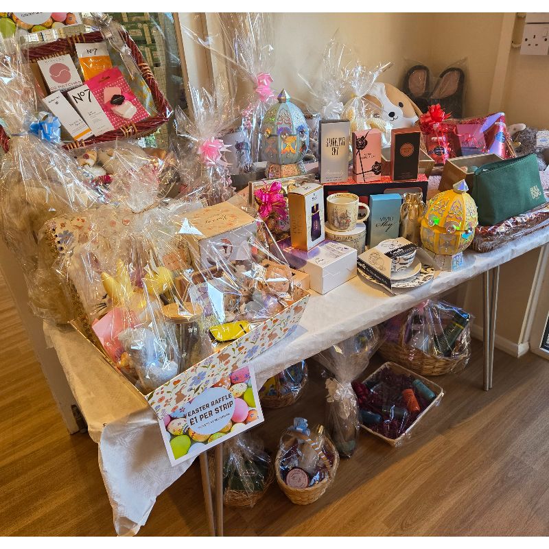 Easter Raffle – A Big Thank You to Our Supporters - Age Concern Sandwich