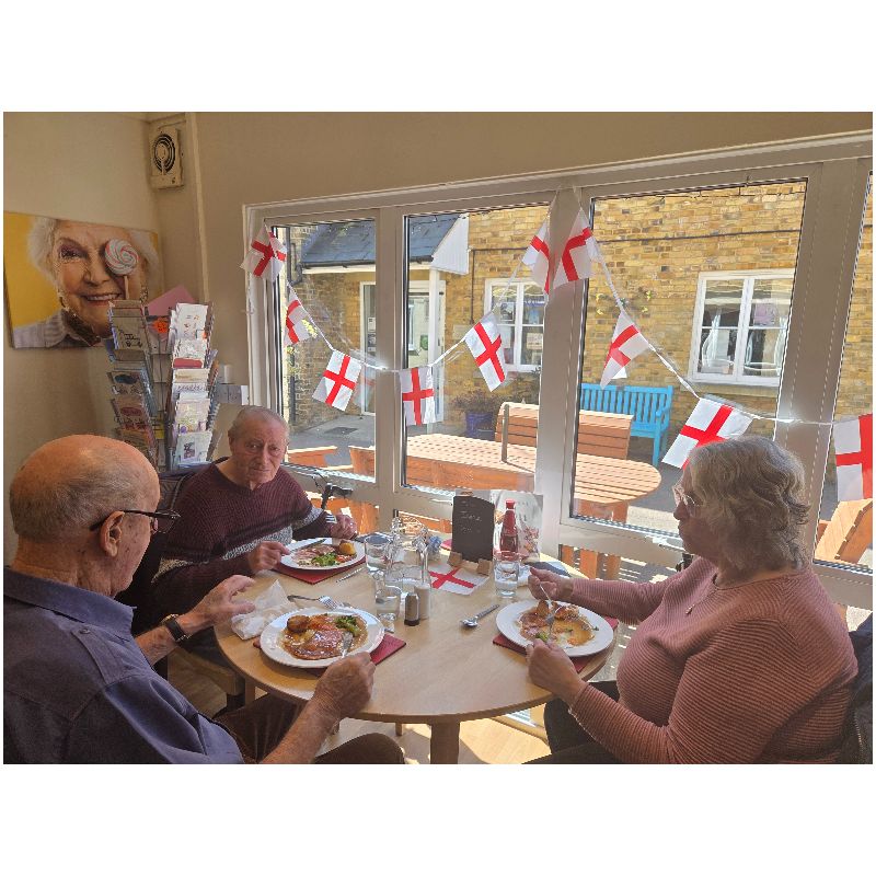 Celebrations for St Georges Day - Age Concern Sandwich