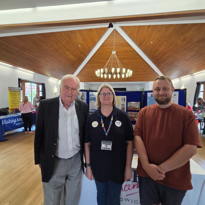 What a fantastic day we had today at our Dementia Roadshow! - Age Concern Sandwich